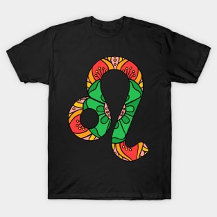 Leo Zodiac Sign T-Shirt